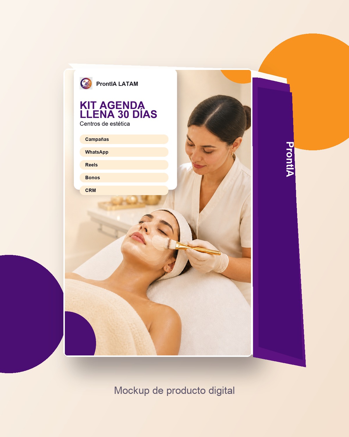 Kit Agenda Llena 30 Días para centros de estética