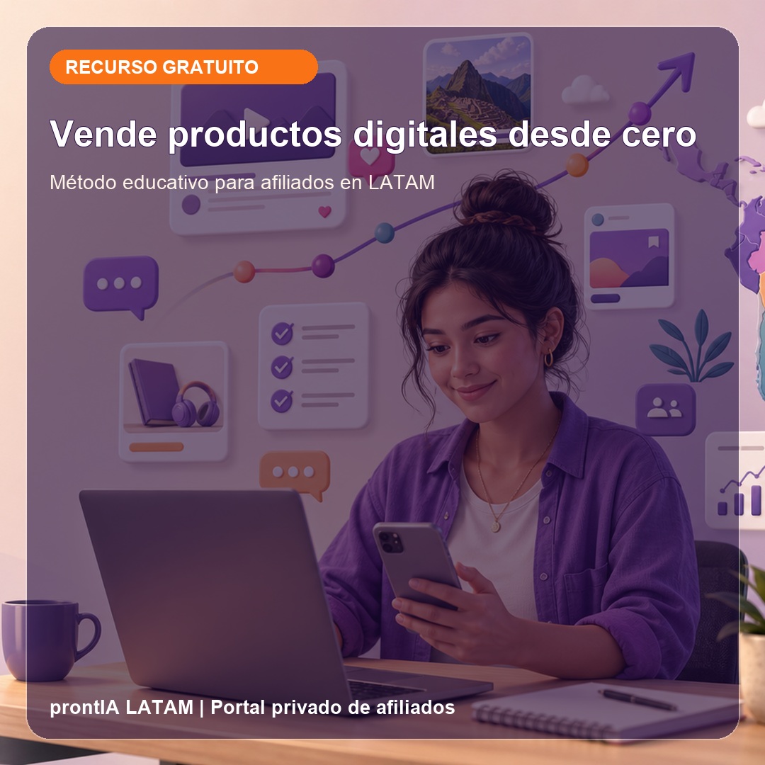 Portada del kit gratuito de venta digital para principiantes