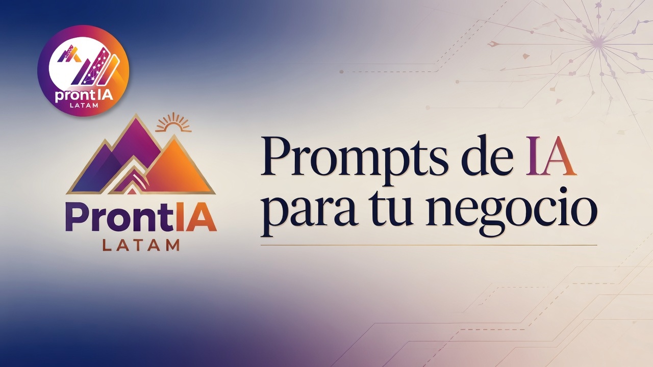 ProntIA LATAM - Prompts de IA para tu negocio